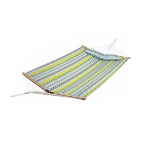 Patio Hammock Foldable Portable Swing Chair Bed with Detachable Pillow