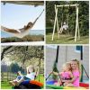 Tree Swing Hanging Straps Strong Hammock Chair Belts Kit